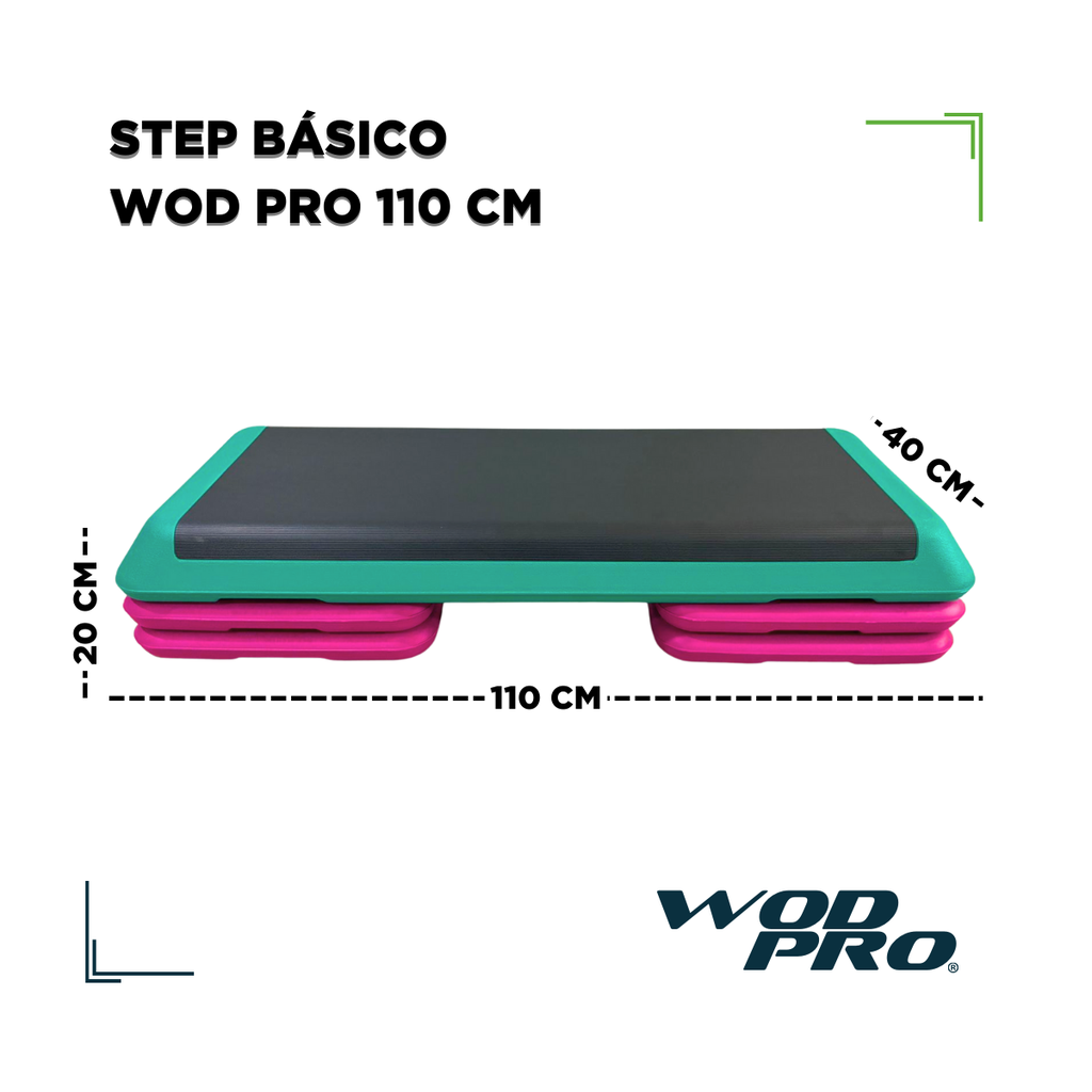 ​​​Step básico 110 cm Wod Pro