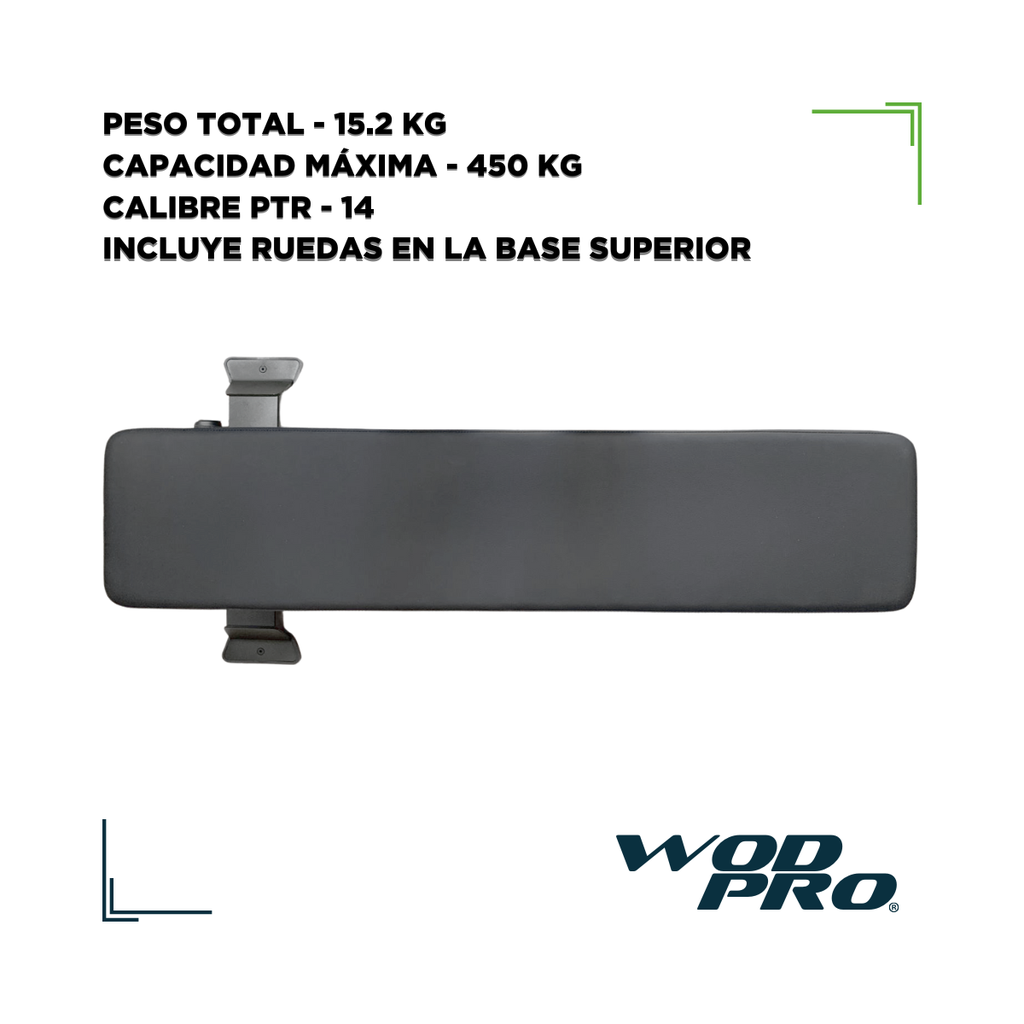 ​Banca plana uso comercial Wod Pro