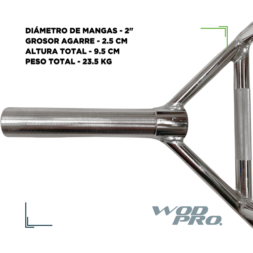 Barra Olímpica Hexagonal IronFit