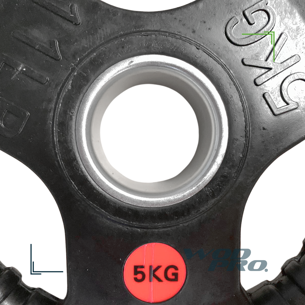 Par de Discos Recubiertos 2" IronFit de 5 kg