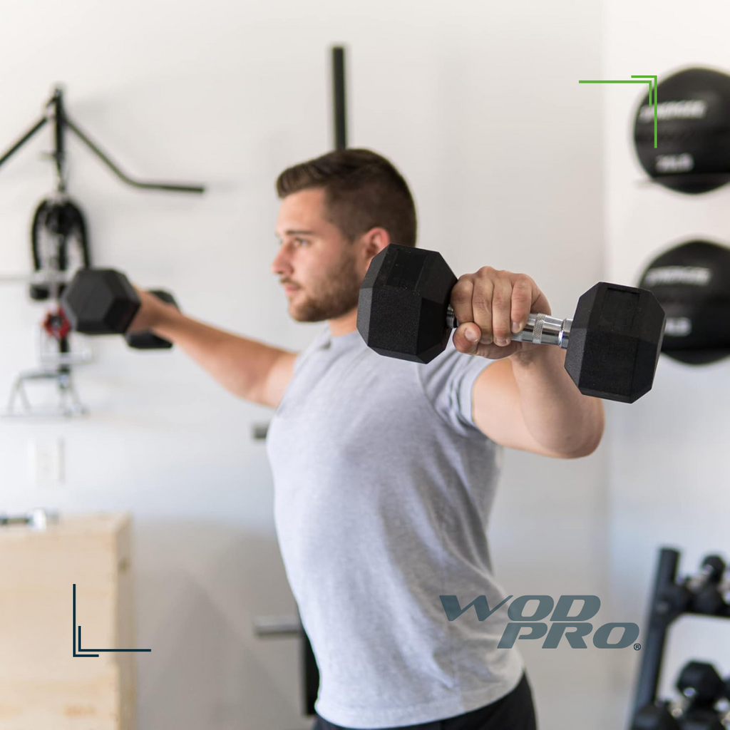 Par de Mancuernas Hexagonales IronFit 40 Lbs