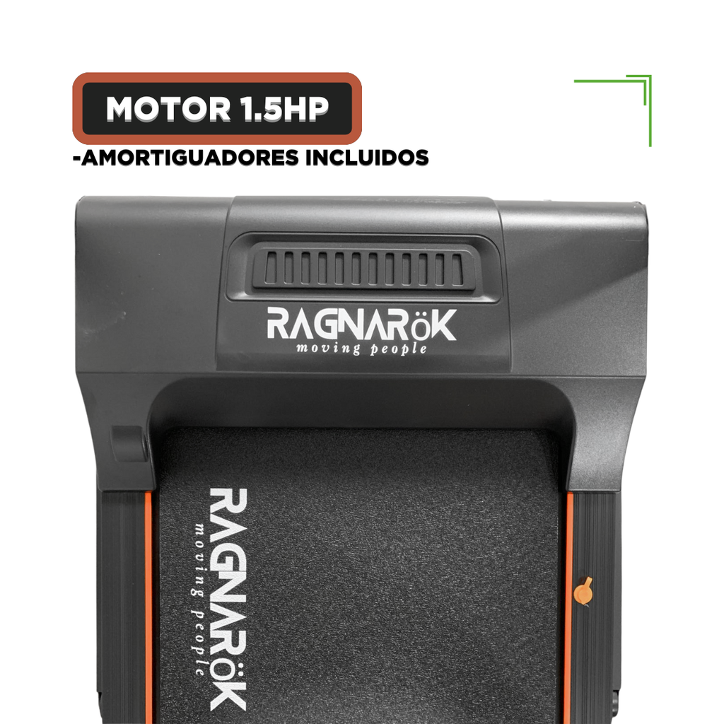 Caminadora RagnaRok RR8050 1.5HP Inclinación Automática