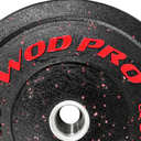 Par de Discos Bumper Hi-Temp Wod Pro 45 lbs