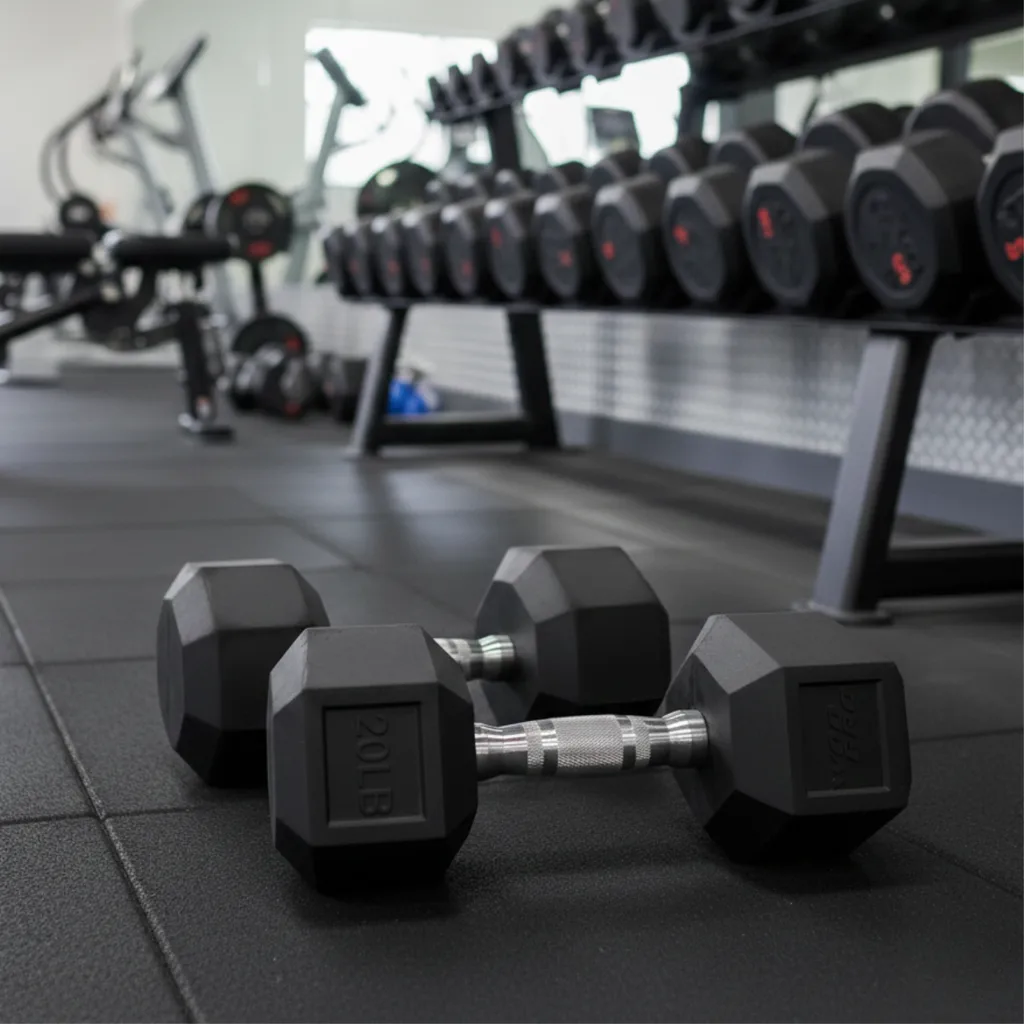 Par de Mancuernas Hexagonales Wod Pro 20 Lbs