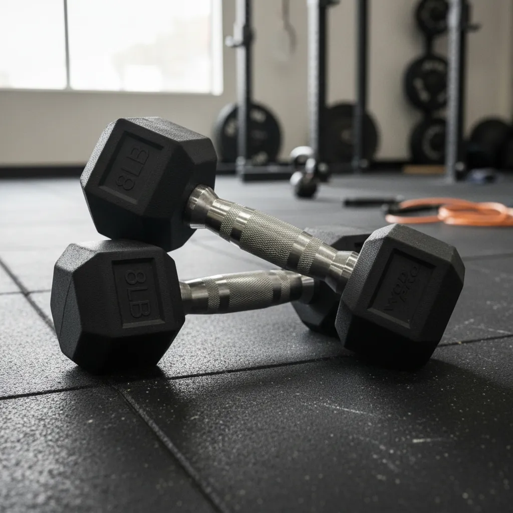 Par de Mancuernas Hexagonales Wod Pro 8 Lbs