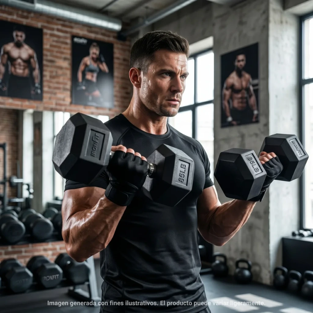 Mancuernas Hexagonales IronFit (4).webp