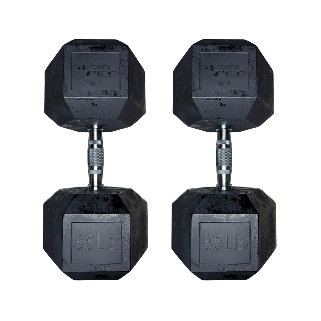Par de mancuernas hexagonales 85 Libras Wod Pro