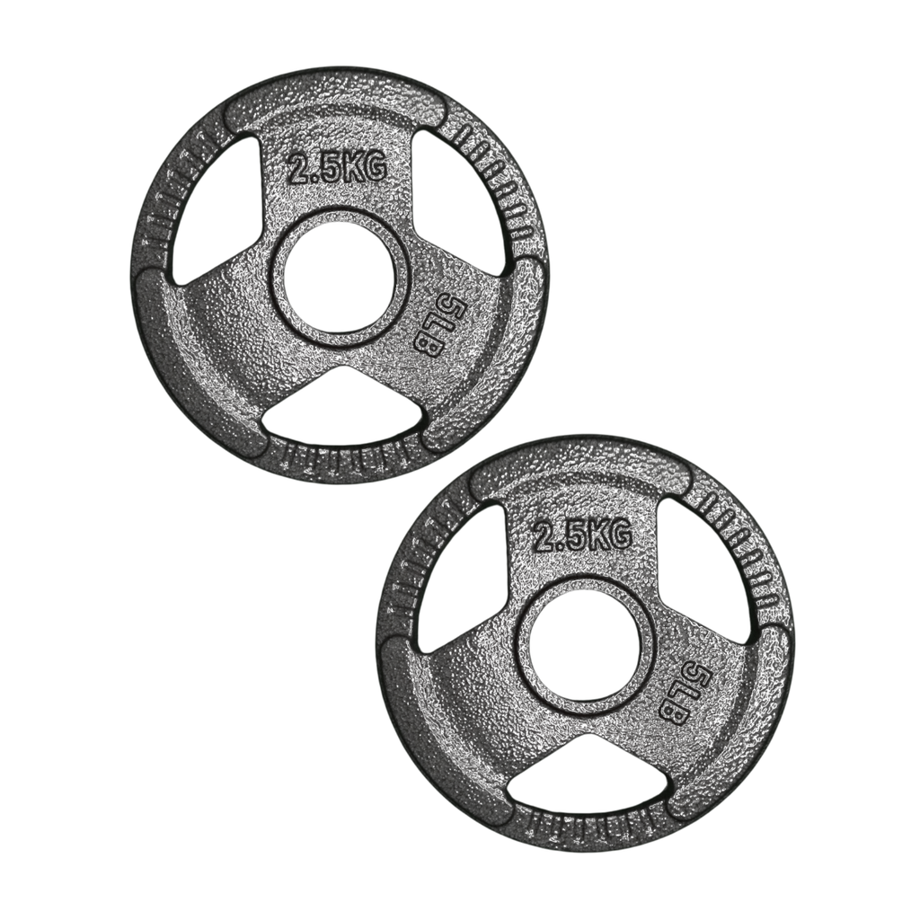 Par de discos de acero 2.5 kg 2" Wod Pro