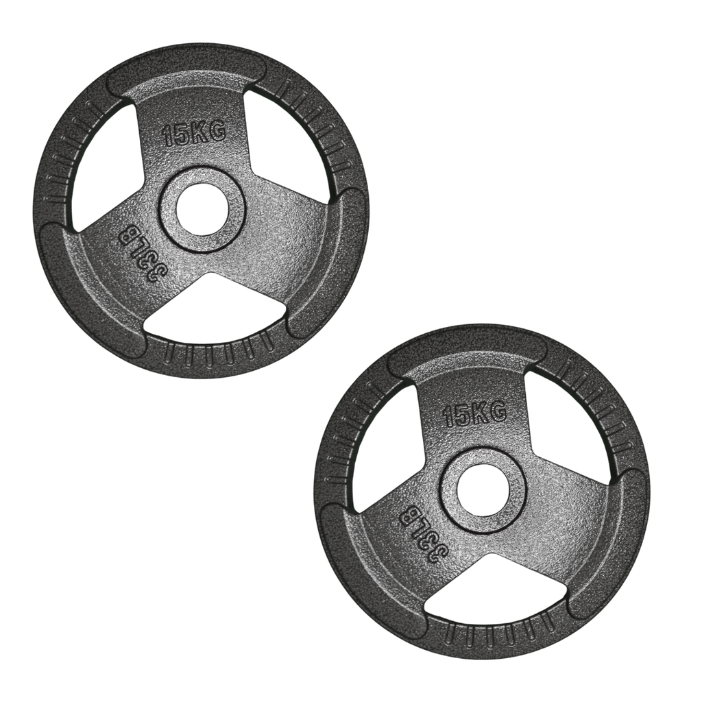 Par de discos de acero 15 kg 2" Wod Pro