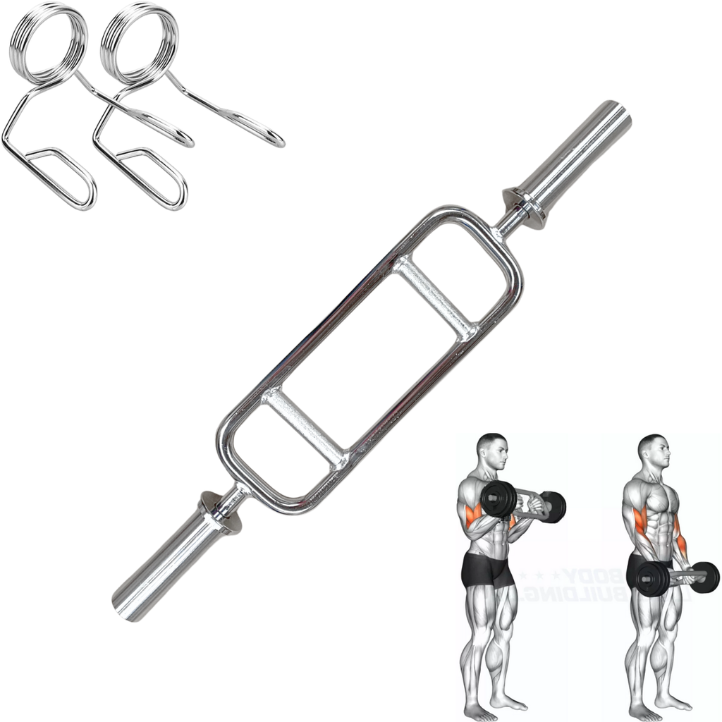 Barra Olímpica Romana IronFit para Tríceps