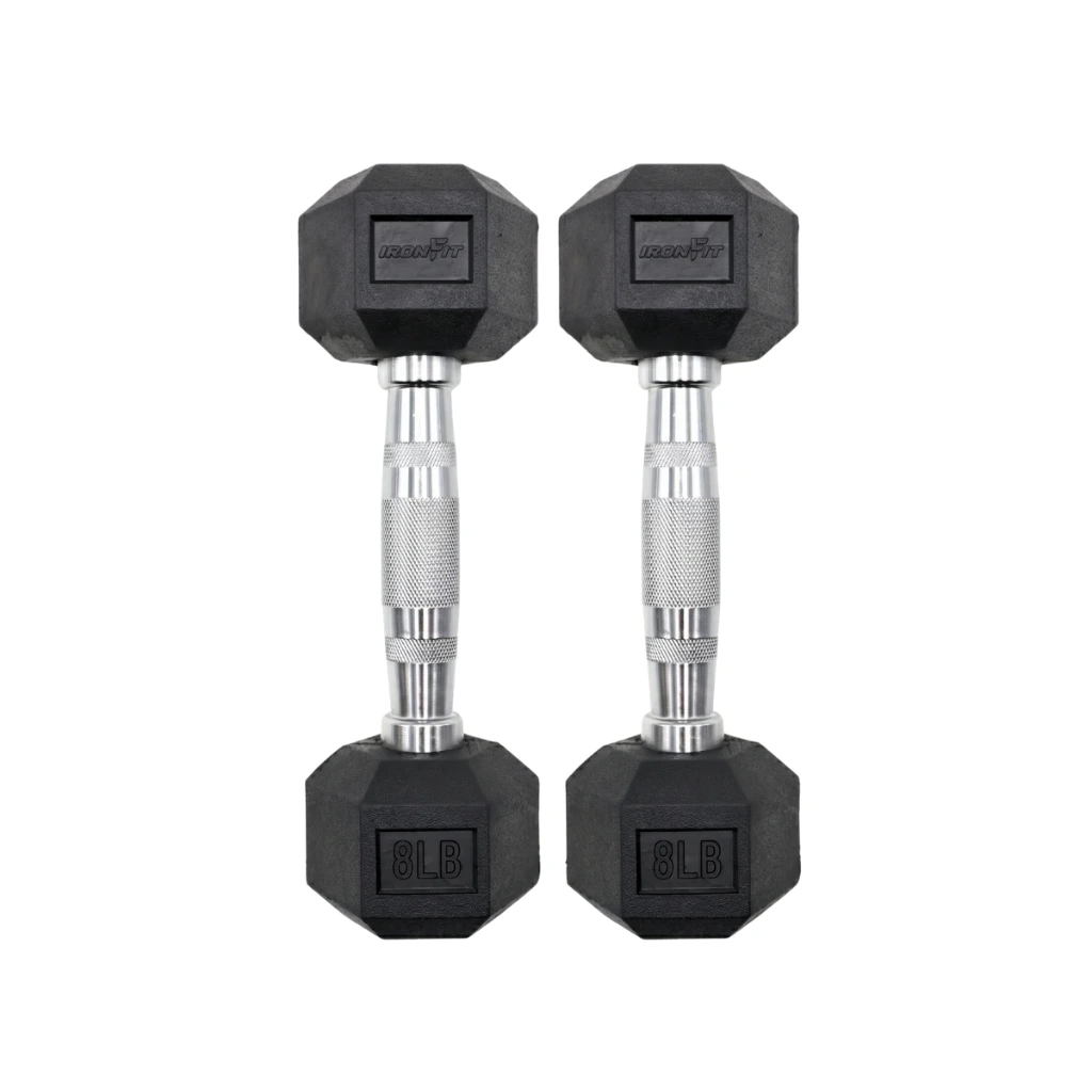 Par de Mancuernas Hexagonales IronFit 8 Lb