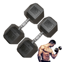 Par de Mancuernas Hexagonales IronFit 55 Lbs