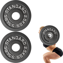 Par de discos de acero negro 2.5 kg Wod Pro