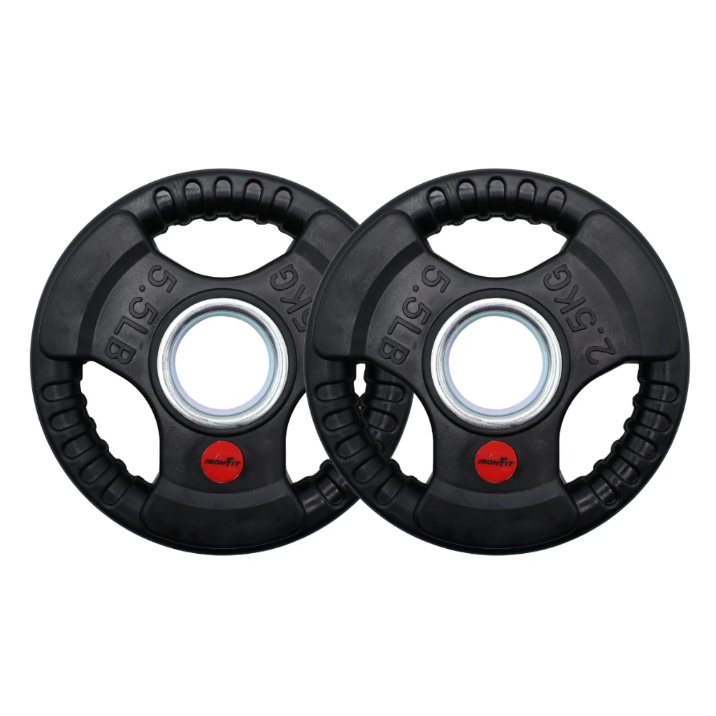 Par de Discos Recubiertos 2" IronFit de 2.5 kg