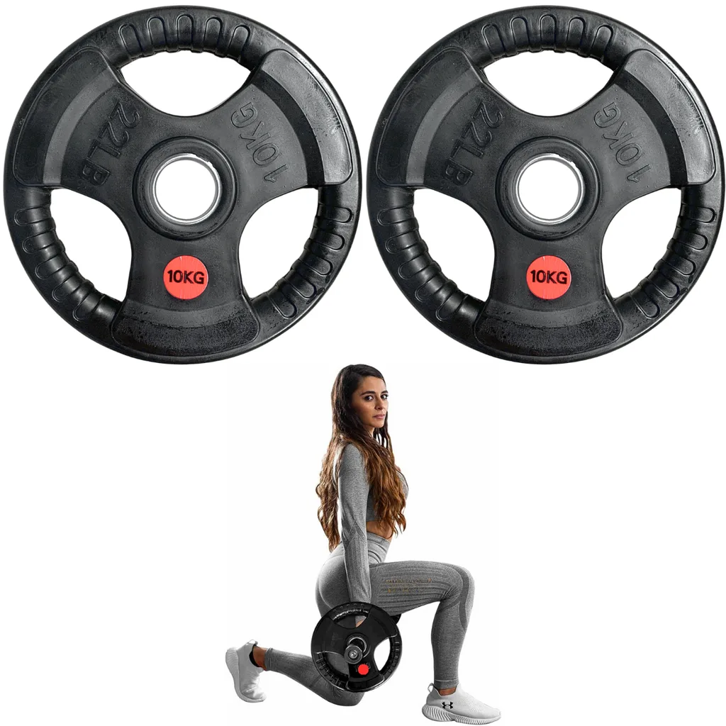 [W000027700] Par de Discos Recubiertos 2" IronFit de 10 kg