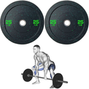 Par de Discos Bumper High Temp IronFit de 25 Lbs