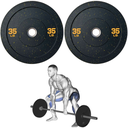 Par de Discos Bumper High Temp IronFit de 35 Lbs