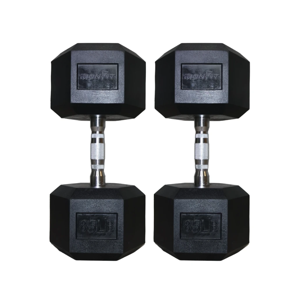 Par de Mancuernas Hexagonales IronFit 85 Lbs