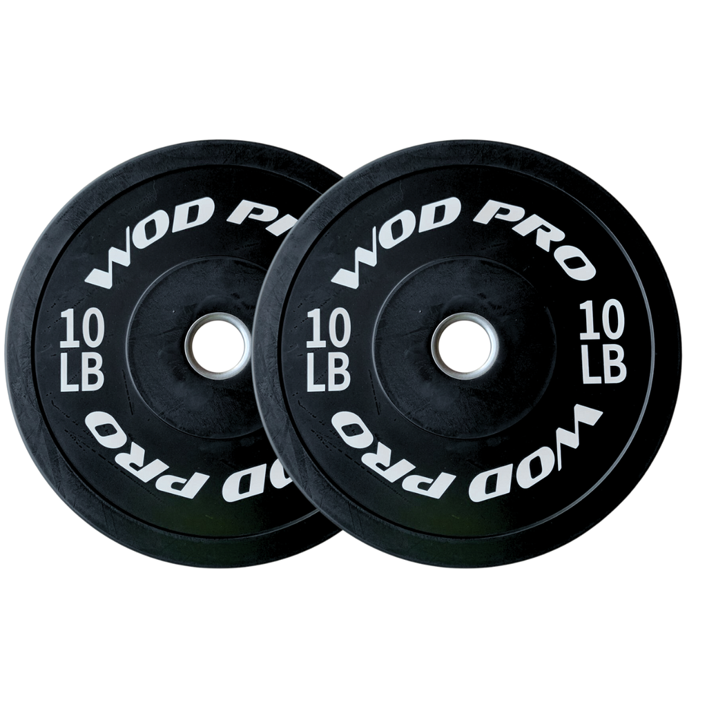 [W000011129] Par de bumpers rígidos 10 lb Wod Pro
