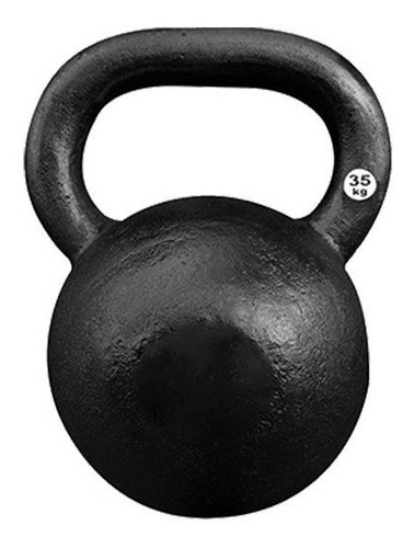 [W00005374] Pesa Rusa 35 kg pintura negra FTS