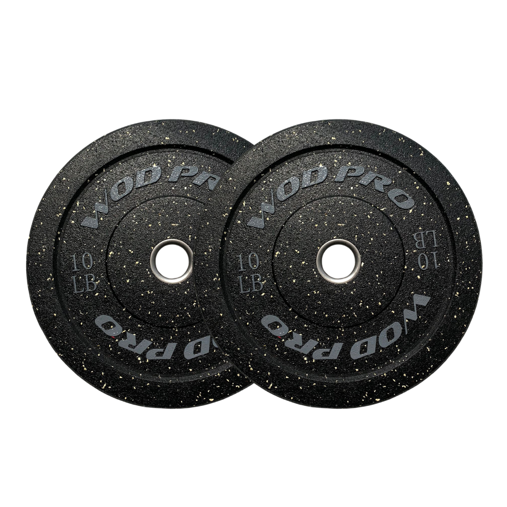 Par de Discos Bumper Hi-Temp Wod Pro 10 lbs