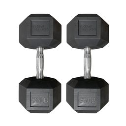 [W000017462] Par de Mancuernas Hexagonales Wod Pro 75 lbs
