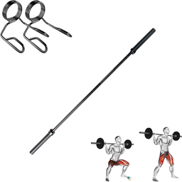 Barra Olímpica IronFit 2.2m 2" 20kg Sin Bujes 700 libras