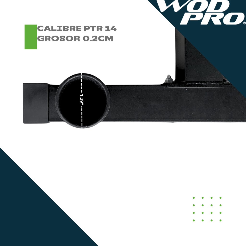 Rack Wod Pro para discos olímpicos 3 niveles