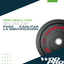 Par de bumpers hi-temp 45 libras Wod Pro