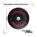 Par de bumpers hi-temp 45 libras Wod Pro