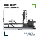 Sissy Squat Wod Pro uso doméstico