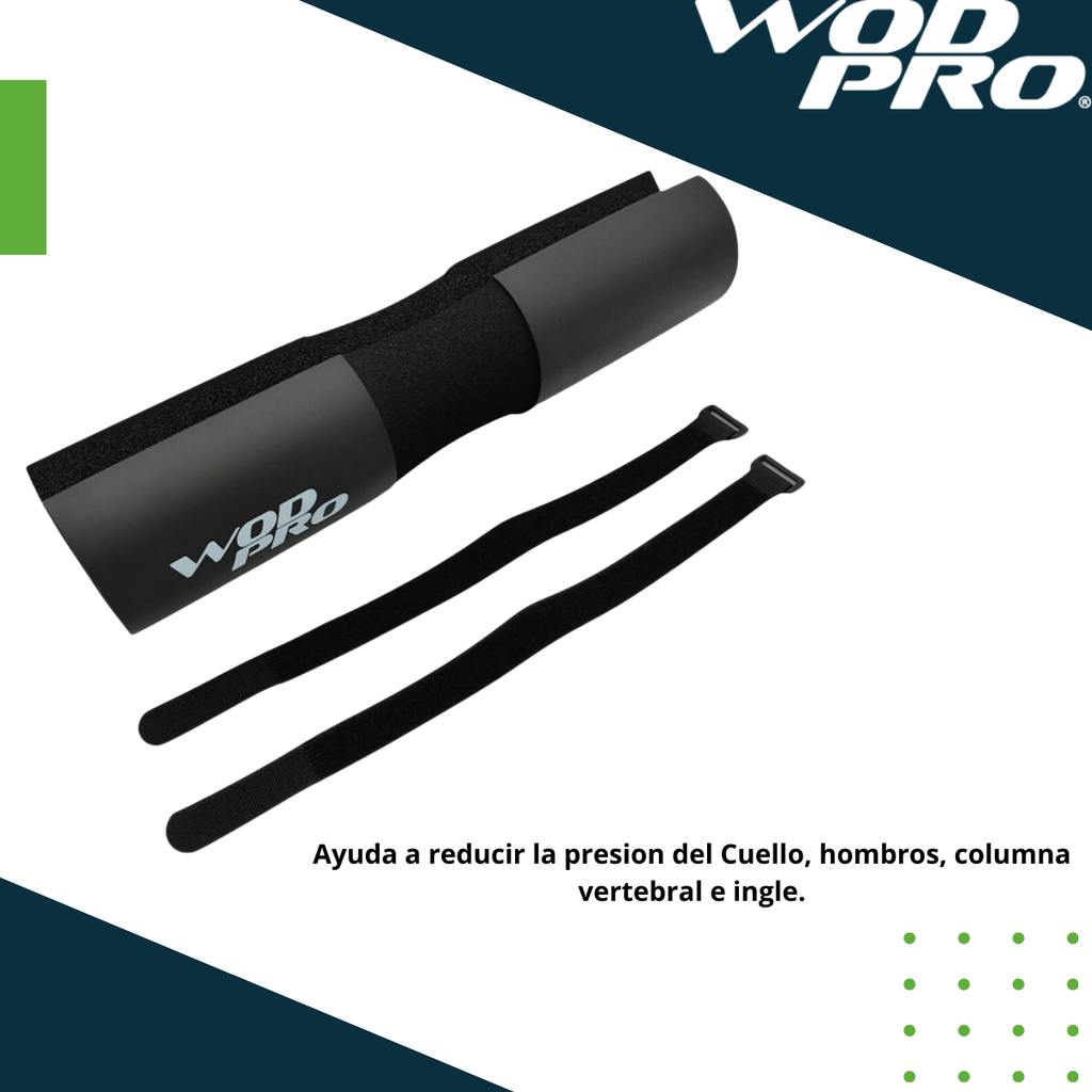 ​Protector de barra con cintillos Wod Pro