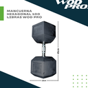 Par de mancuernas hexagonales 100 Libras Wod Pro