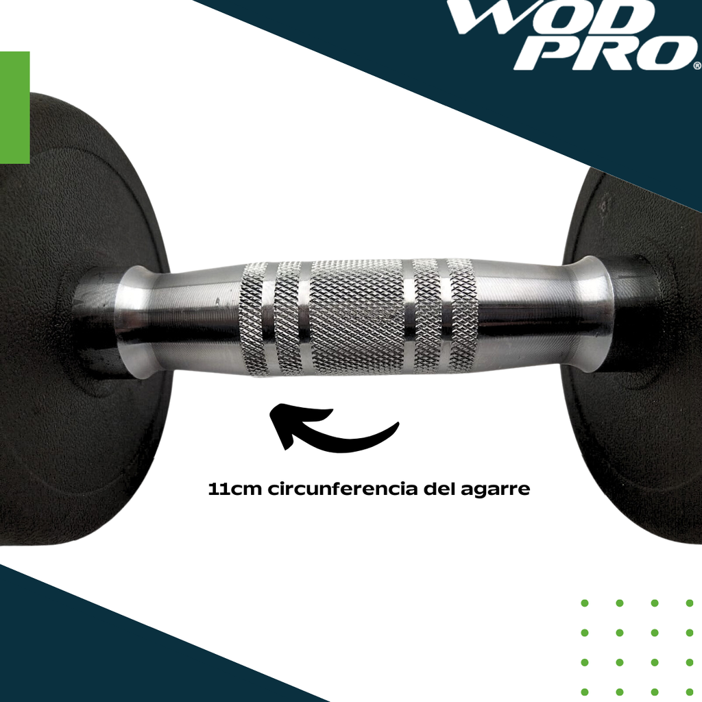 Par de mancuernas redondas 5 Libras Wod Pro