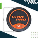 Barra recta con peso integrado 35 kg