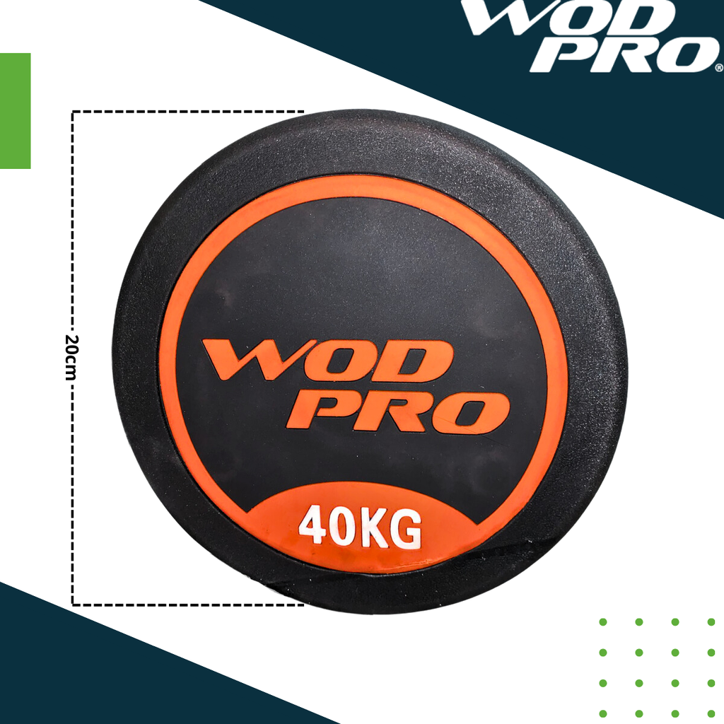 Barra recta con peso integrado 40 kg
