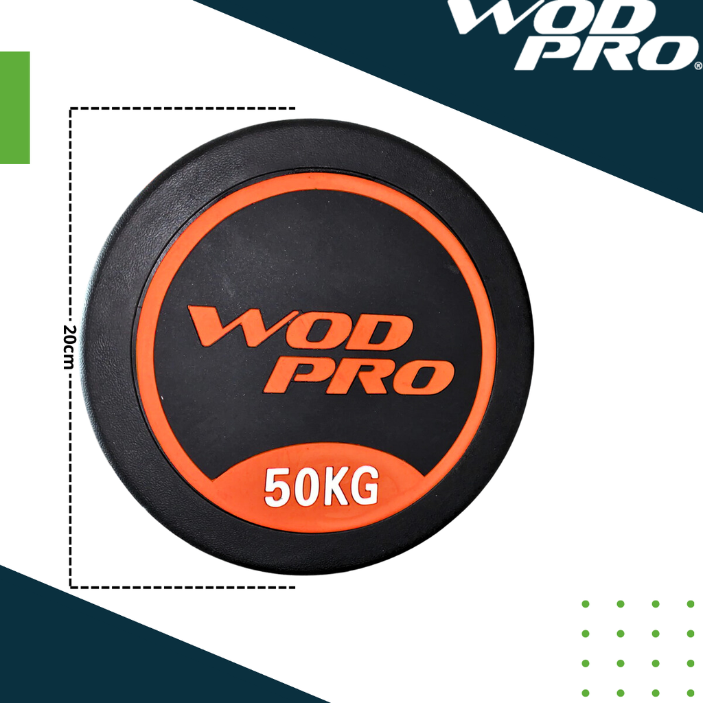Barra recta con peso integrado 50 kg