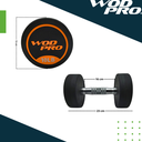 Set de mancuernas redondas 550 libras Wod Pro