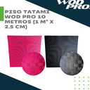 Piso Tatami Wod Pro 10 metros (1 m² x 2.5 cm)