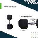 ​Set de mancuernas Wod Pro de 5 hasta 50 libras con rack