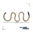 ​​​Cuerda de ascenso 1.5"x 7 mts Wod Pro