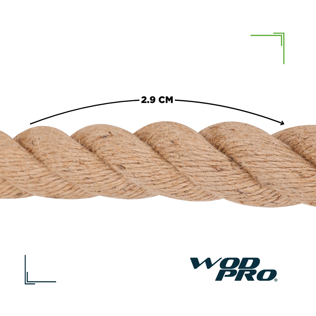 ​​​Cuerda de ascenso 1.5"x 7 mts Wod Pro