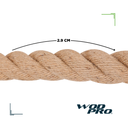 ​​​Cuerda de ascenso 1.5"x 7 mts Wod Pro