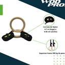 ​​​Par de Aros de Madera para Crossfit Wod Pro