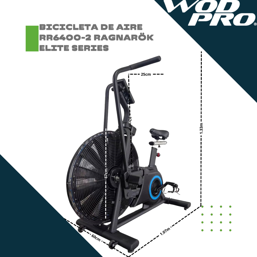 ​​Bicicleta de aire RR6400-2 RagnaRök Elite Series
