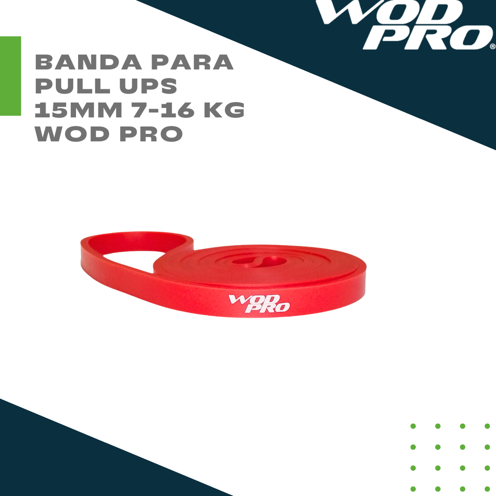 Kit de 5 bandas para pull ups Wod Pro