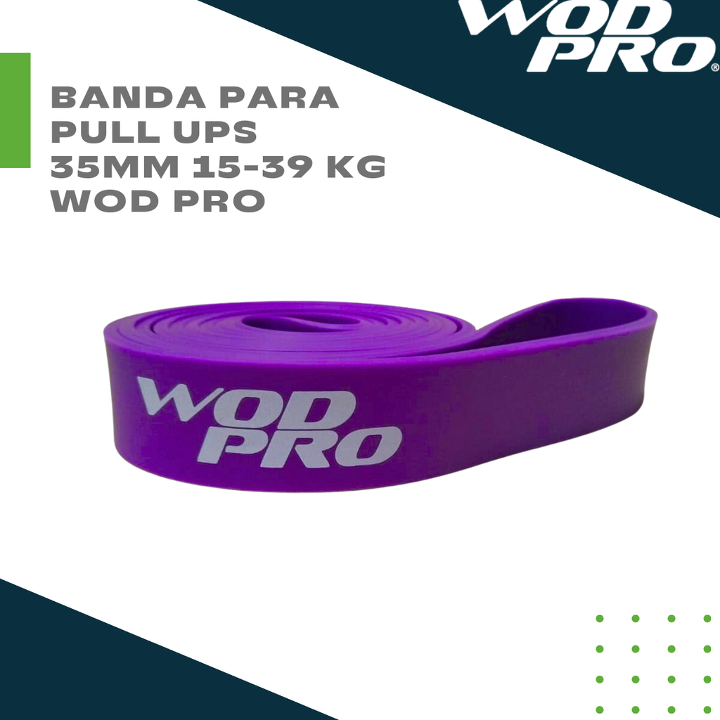 Kit de 5 bandas para pull ups Wod Pro