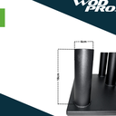 Rack de piso para 9 barras olímpicas Wod Pro
