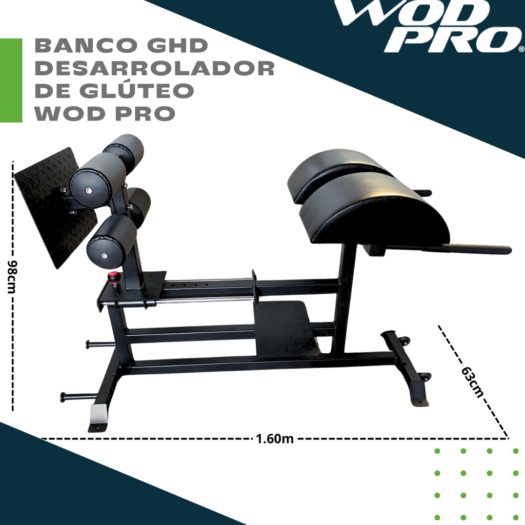 Banco GHD desarrolador de glúteo Wod Pro