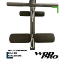 Banca multiposición con soporte para bíceps y pierna Wod Pro